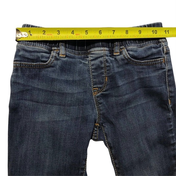 Gap Kids Girls Legging Denim Jean Size 8 Regular Medium Wash Pull On Easy Off - Picture 5 of 9